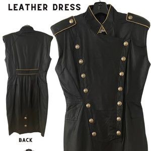 Beautiful Leather Dress all the way from France